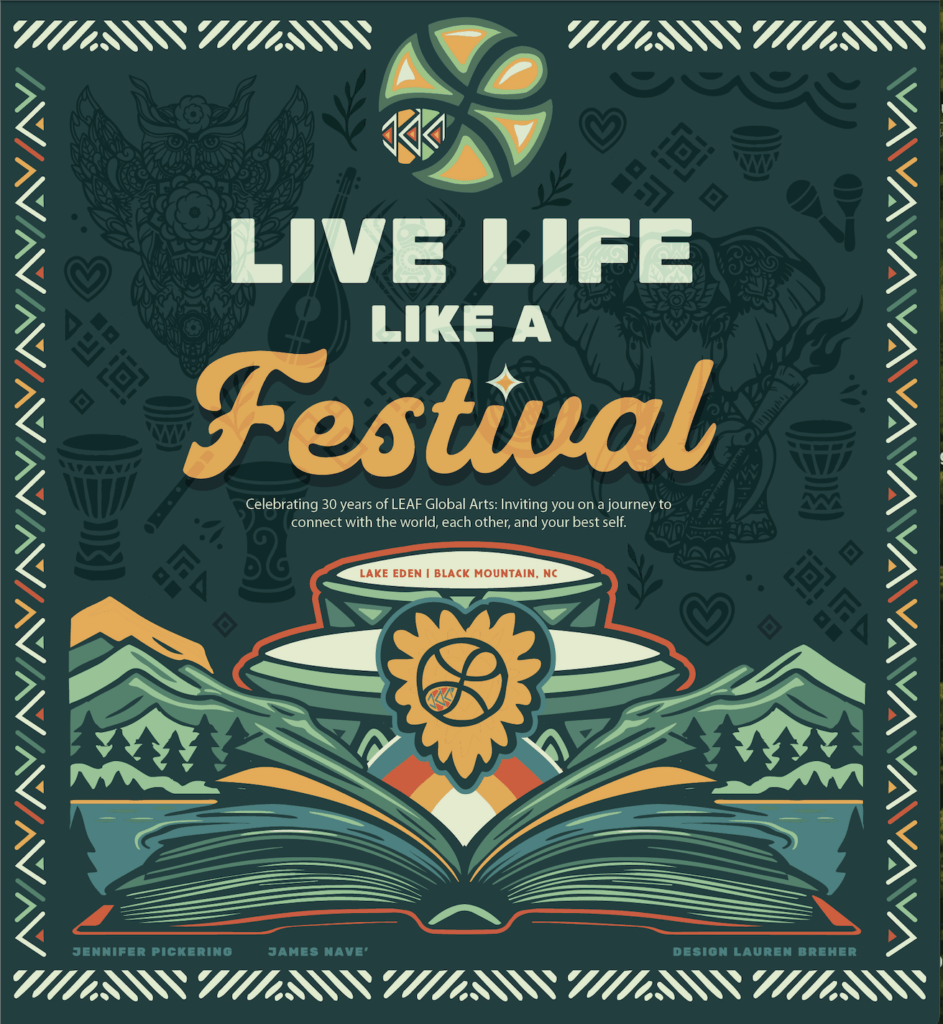 LEAF book front cover